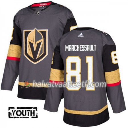 Lasten NHL Vegas Golden Knights Pelipaita Jonathan Marchessault 81 Adidas 2017-2018 Harmaa Authentic Lasten NHL Vegas Golden Knights Pelipaita Jonathan Marchessault 81 Adidas 2017-2018 Harmaa Authentic